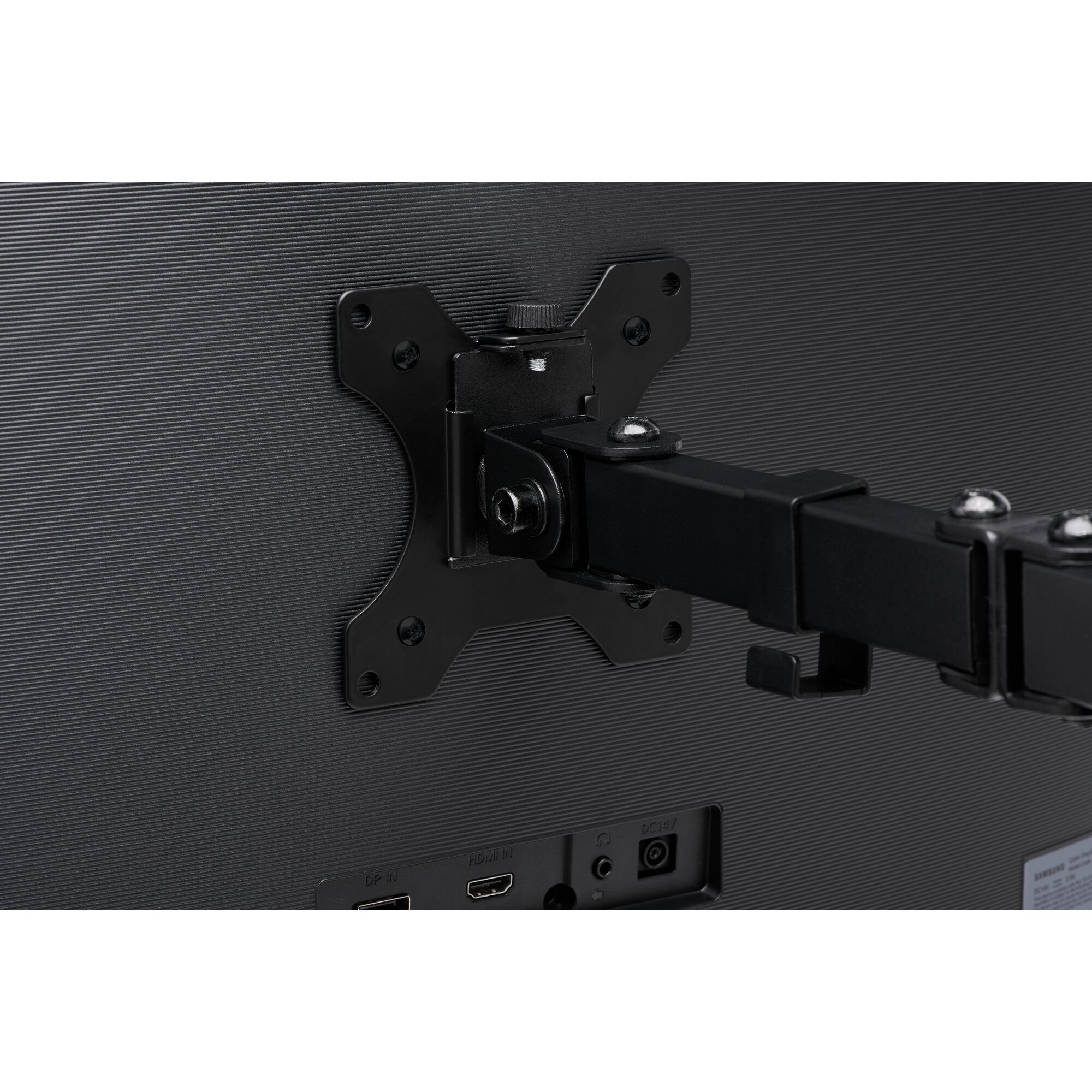 Kensington Monitor-Halterung SmartFit Ergo Dual K55409WW schwarz für 2 Monitore, Tischklemme, Tischbohrung