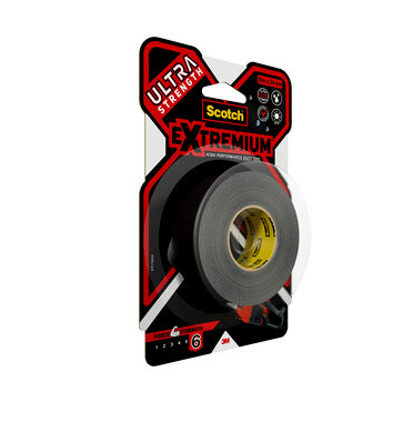 Scotch Extremium™ Ultra Strength Gewebeband schwarz 24,0 mm x 10,0 m 1 Rolle