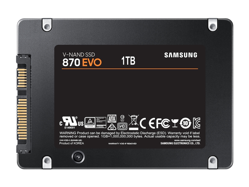 HDSSD 2.5 (Sata) 1TB Samsung 870 EVO Basic