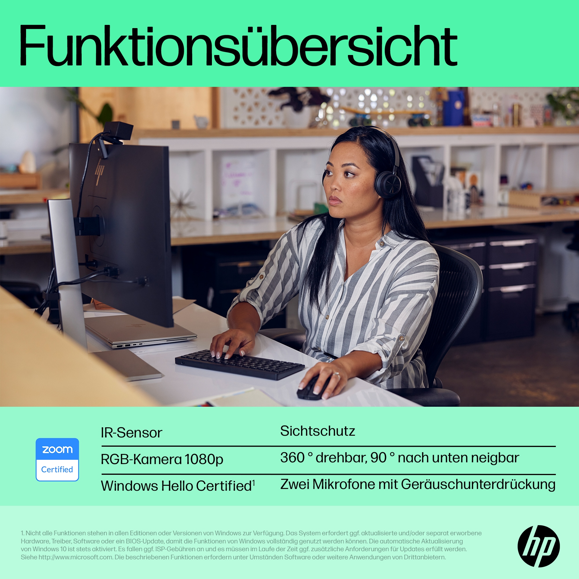 HP 625 FHD Webcam