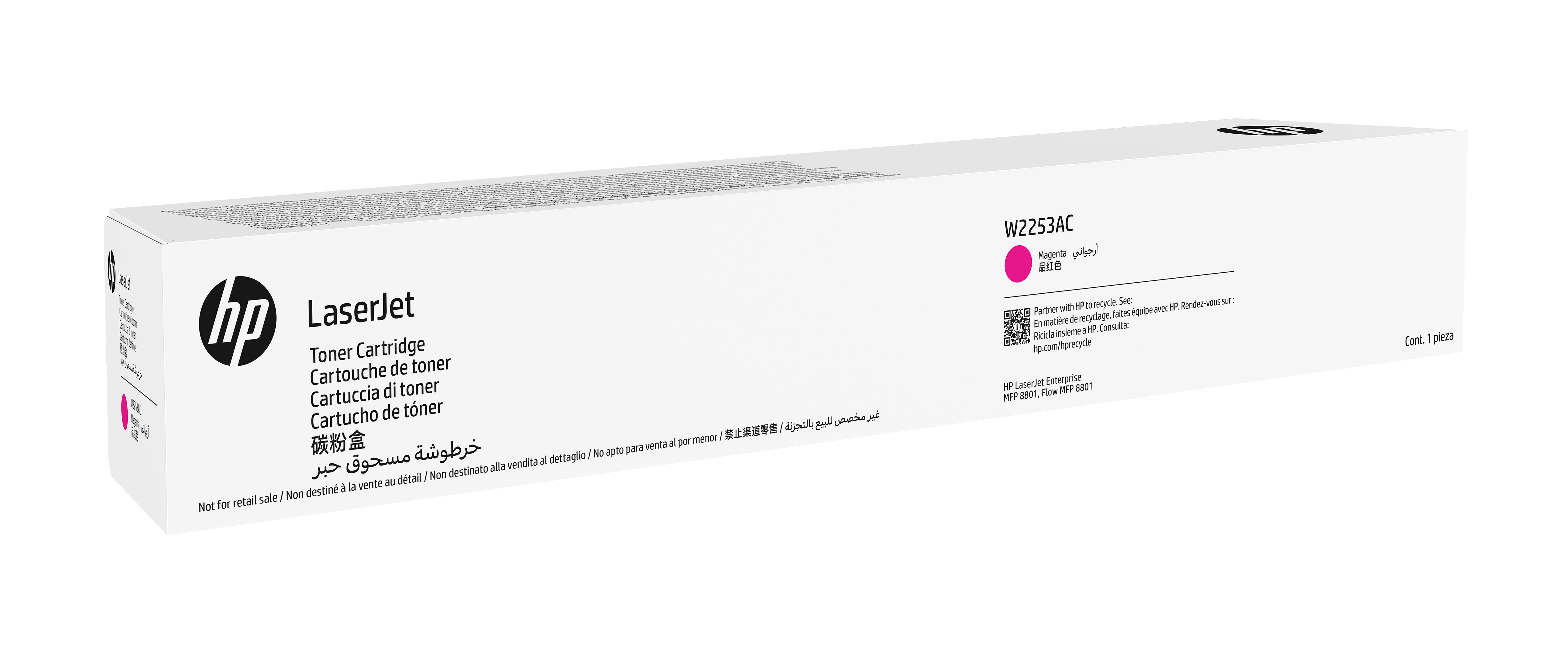 HP LaserJet Magenta contractual Toner Cartridge 40K