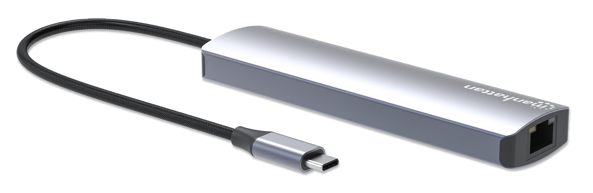 MANHATTAN 7-in-1 4K USB-C Dockingstation 1xHDMI 2xUSB 10Gb/s