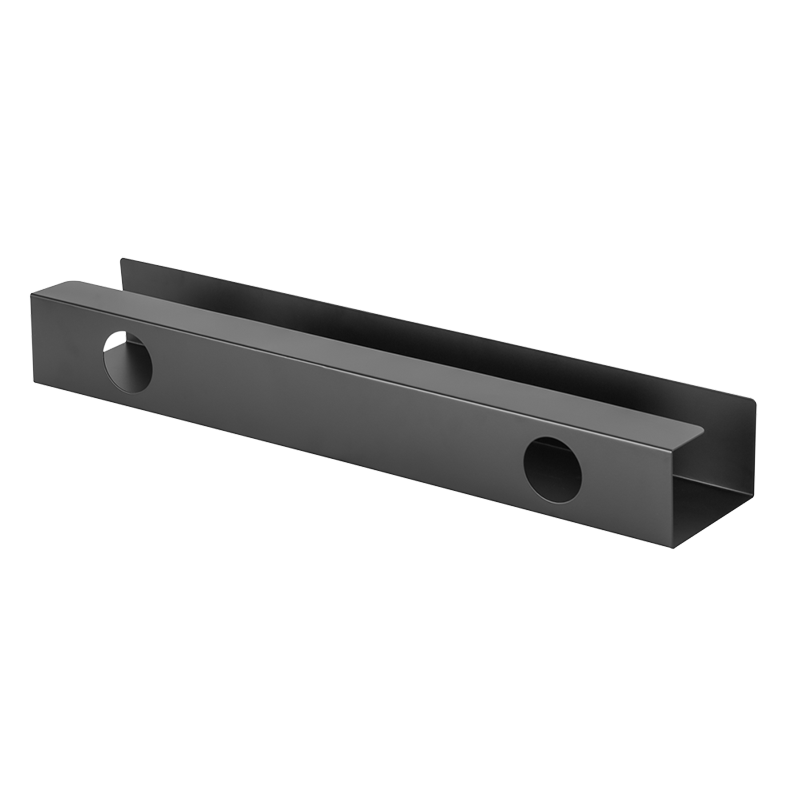 Logilink Kabelsmanagementsystem m.Untertischmontage, schwarz