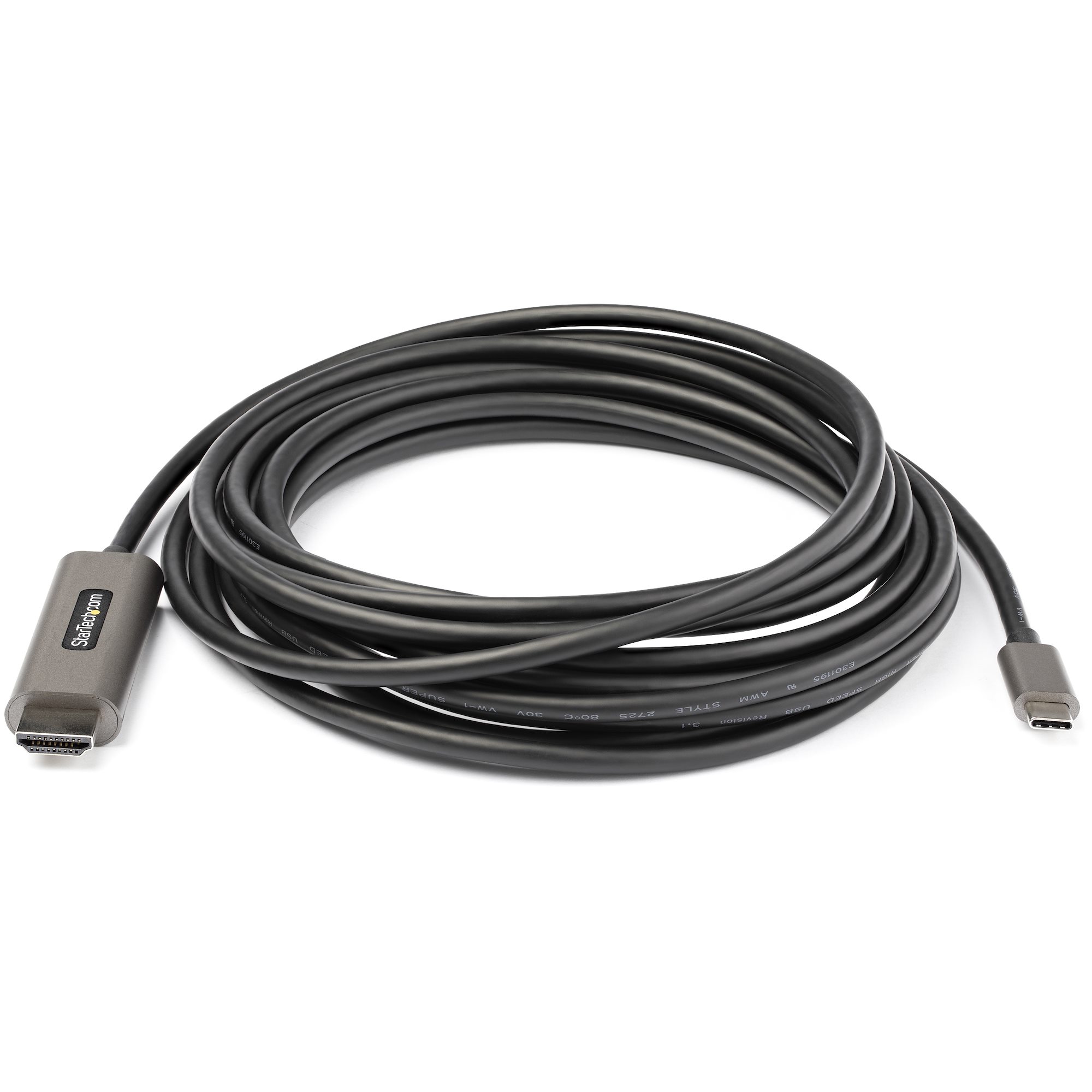 STARTECH.COM 5m USB-C auf HDMI Kabel 4K 60Hz mit HDR10 - Ultra HD USB-C auf Video Adapter Kabel - HDMI 2.0b Display Konverter