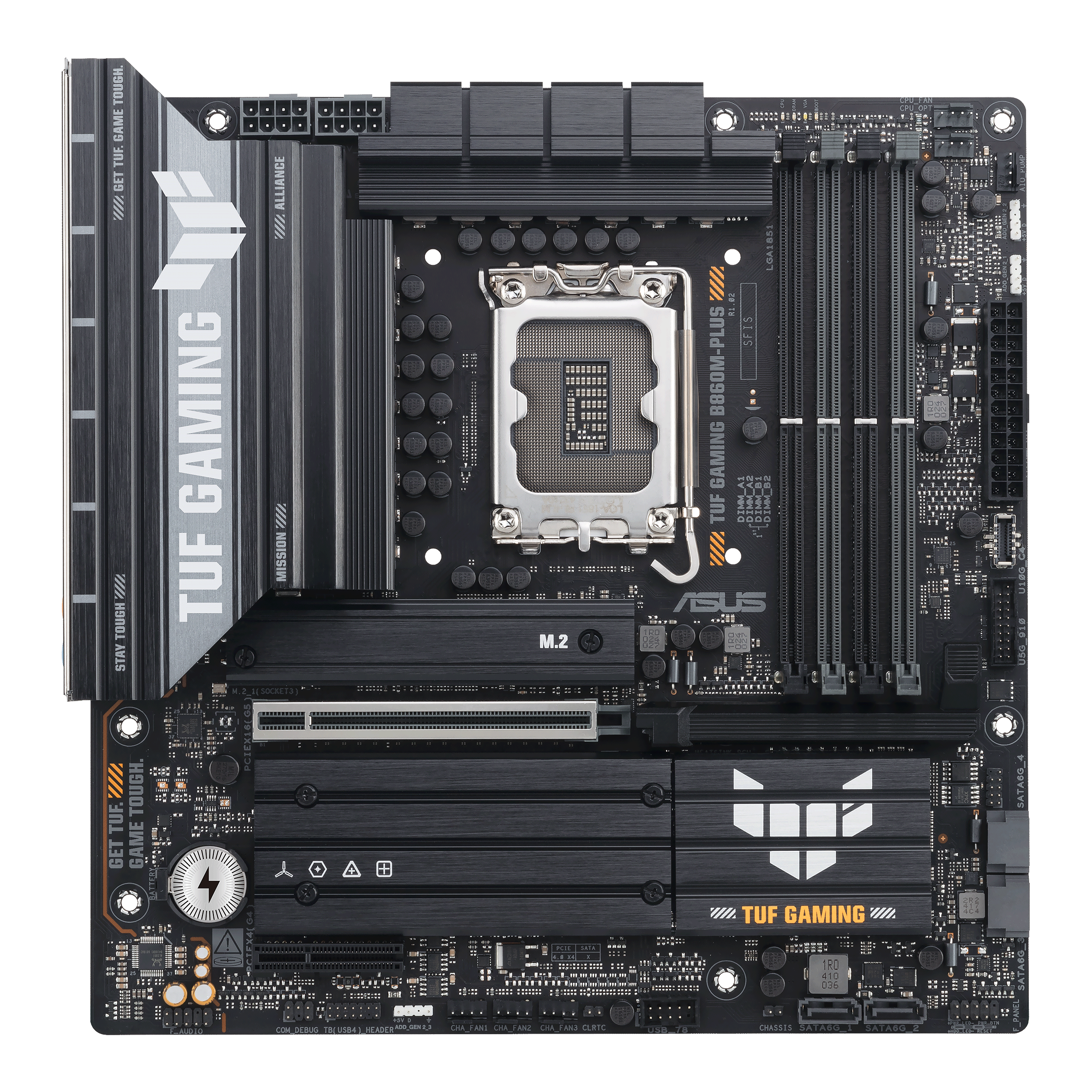 ASUS TUF GAMING B860M-PLUS (INTEL,1851,DDR5,mATX)