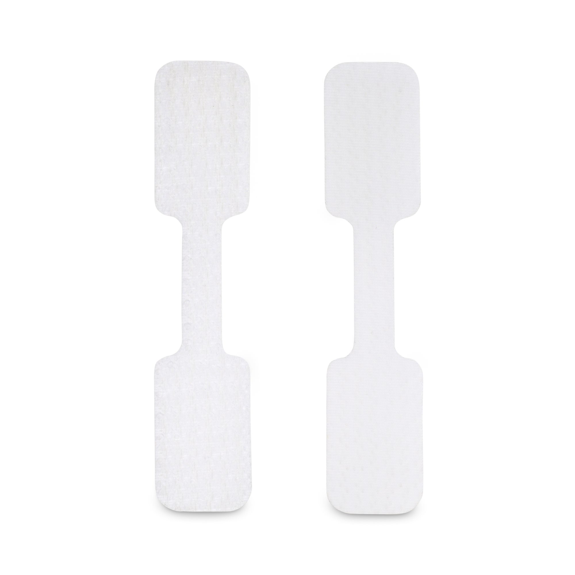 STARTECH.COM 9cm Kabelschilder 100 Stuck Weiss Klettverschluss mit Beschriftungsfeld Klettband Kabelbinder/Kabeletiketten