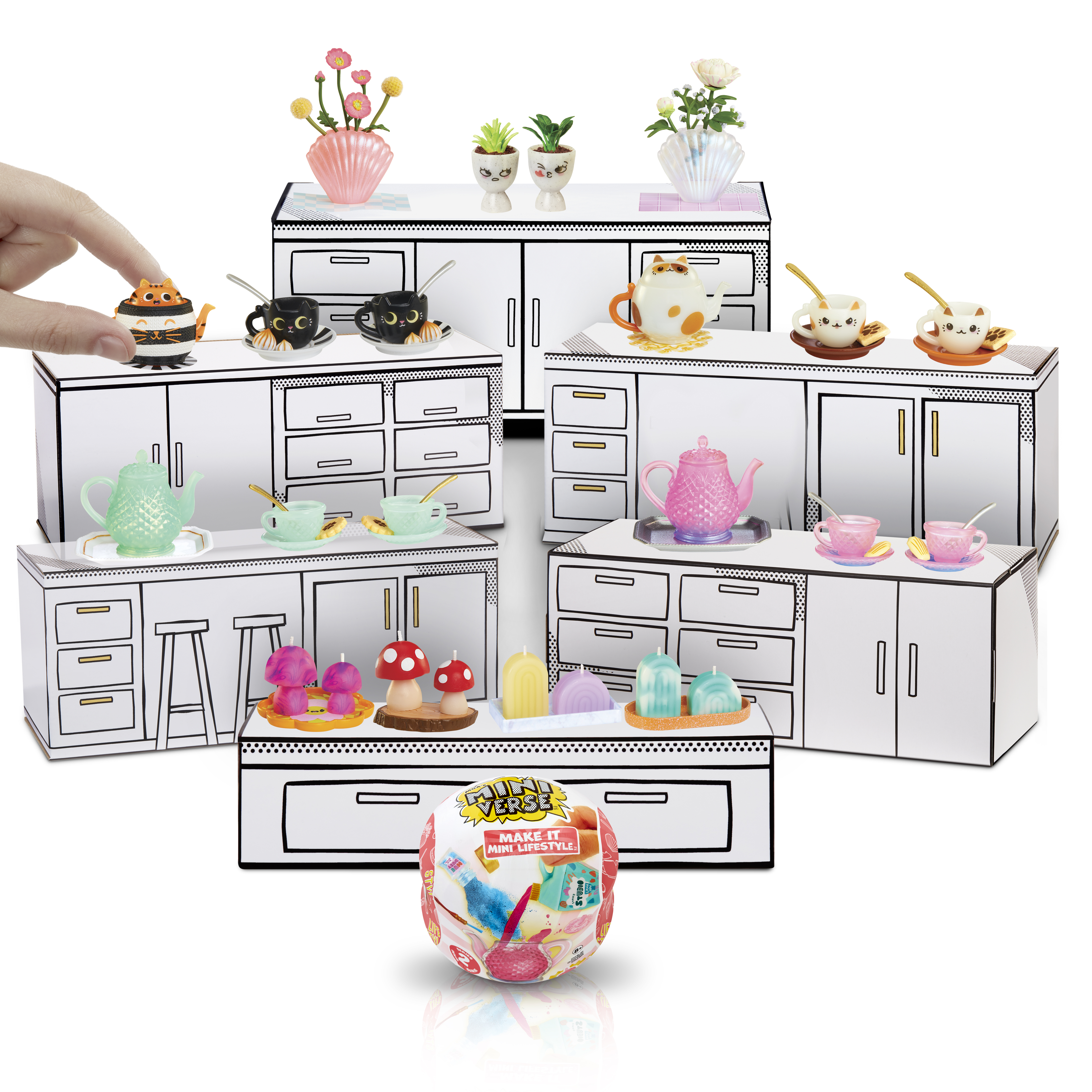 MGA''s Miniverse - Make It Mini Lifestyle Series 2 Mini Collectibles, Basteln