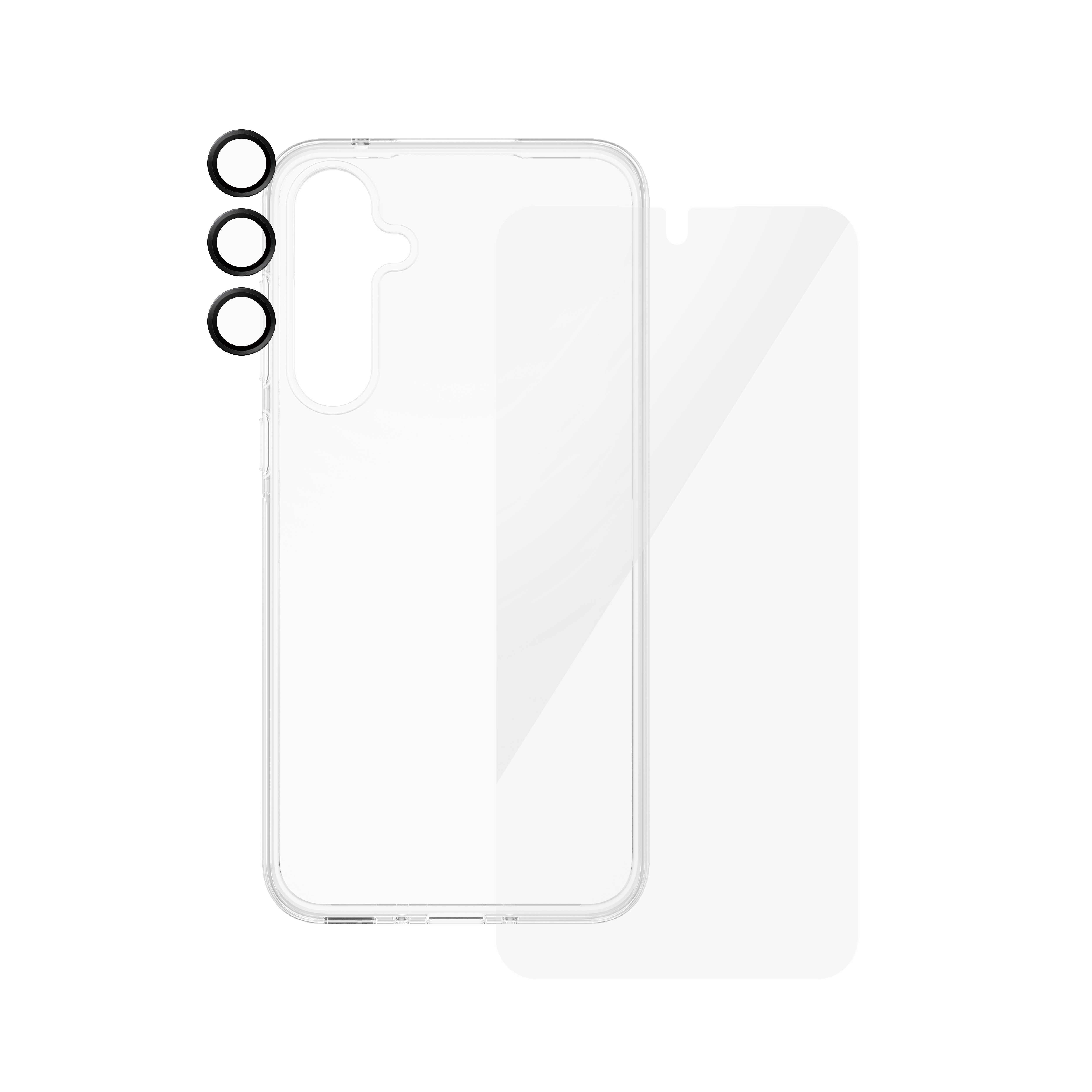 SAFE BUNDLE SAMSUNG A35 5G SCREENPROTEC+TPUCASE+CAMERARINGS
