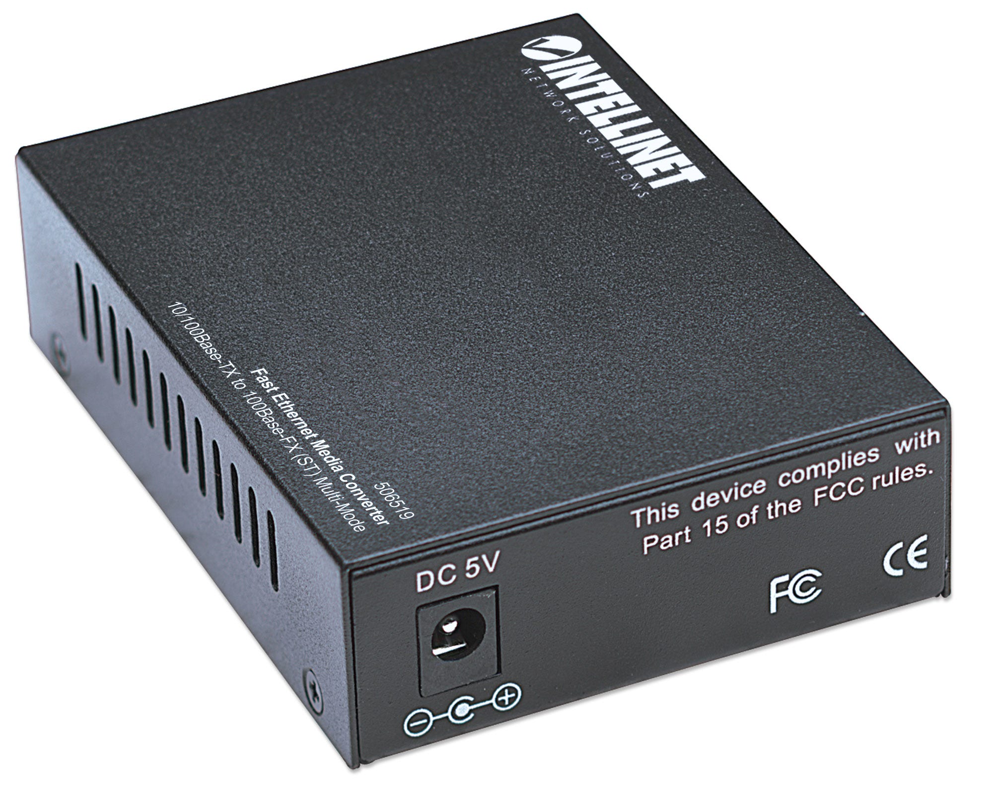 INTELLINET Medienkonverter Fast Ethernet Multimode 2km sw