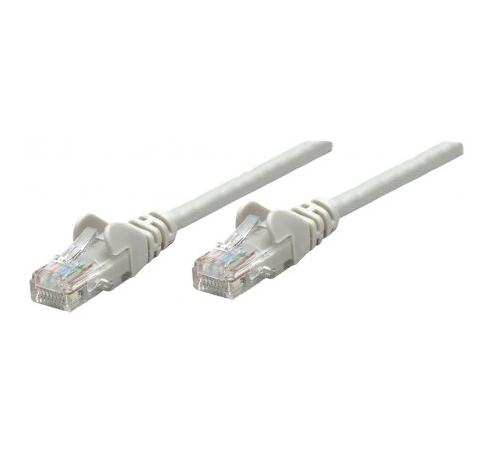 INTELLINET Netzwerkkabel Cat6A S/FTP CU LS0H 50m Grau RJ-45 Stecker / RJ-45 Stecker Vergoldete Kontakte
