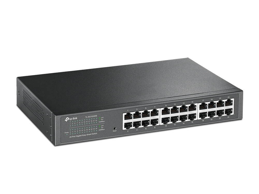 TP-Link Switcher Gigabit 24-port 10/100/1000Mbps TL-SG1024DE