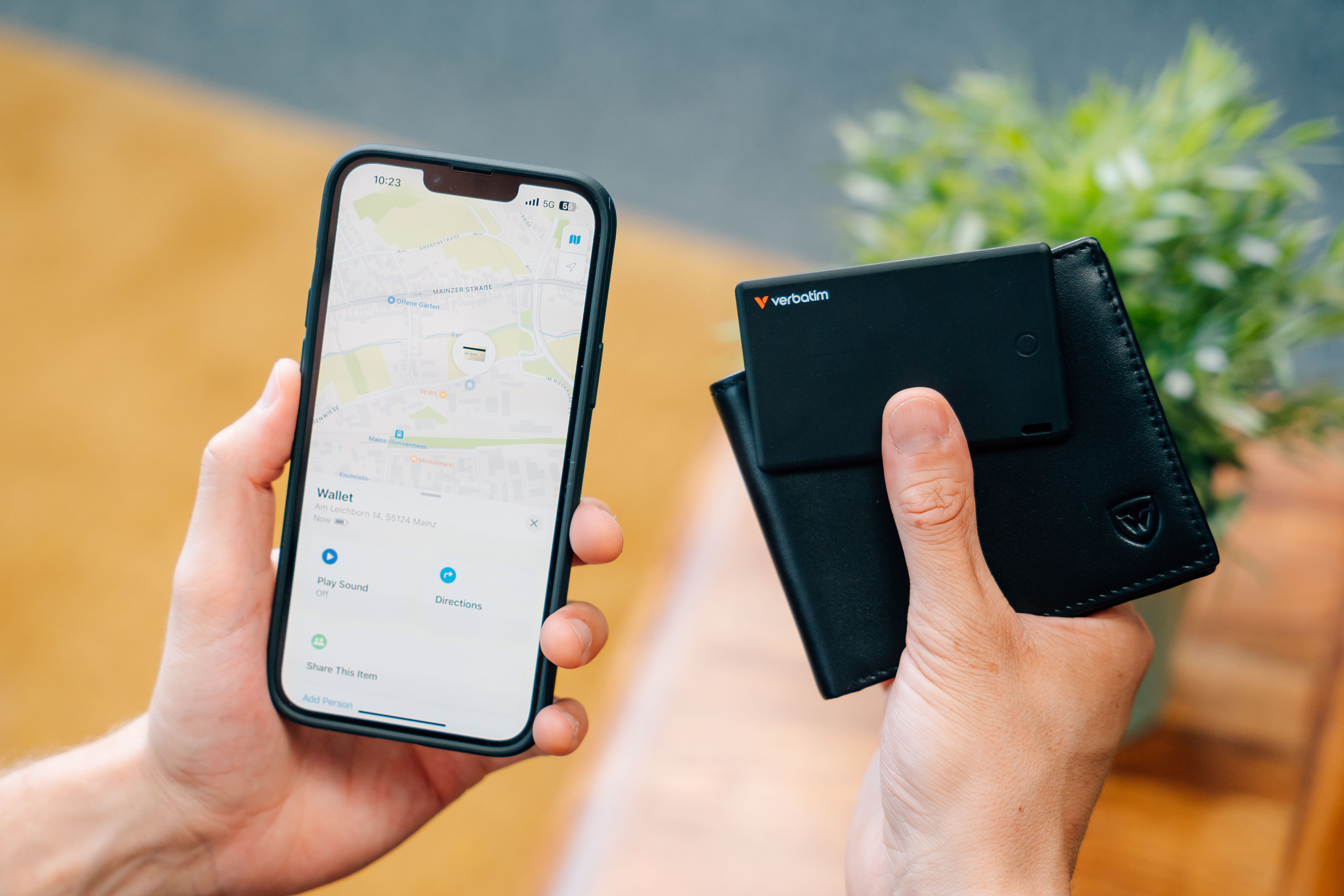Verbatim My Finder Card Bluetooth Finder 1 pack black
