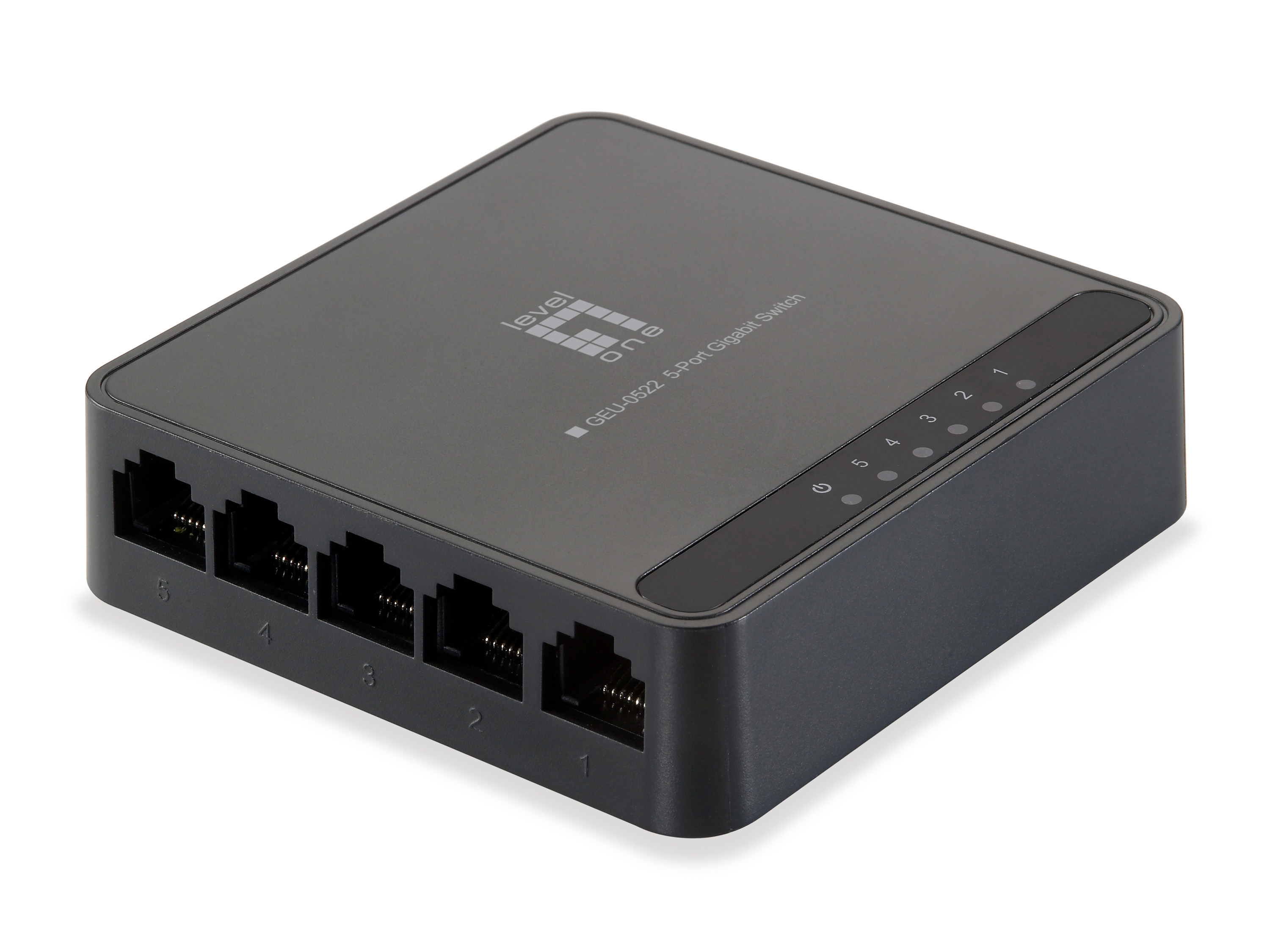 LevelOne Switch 5xGE unmanaged Plastik