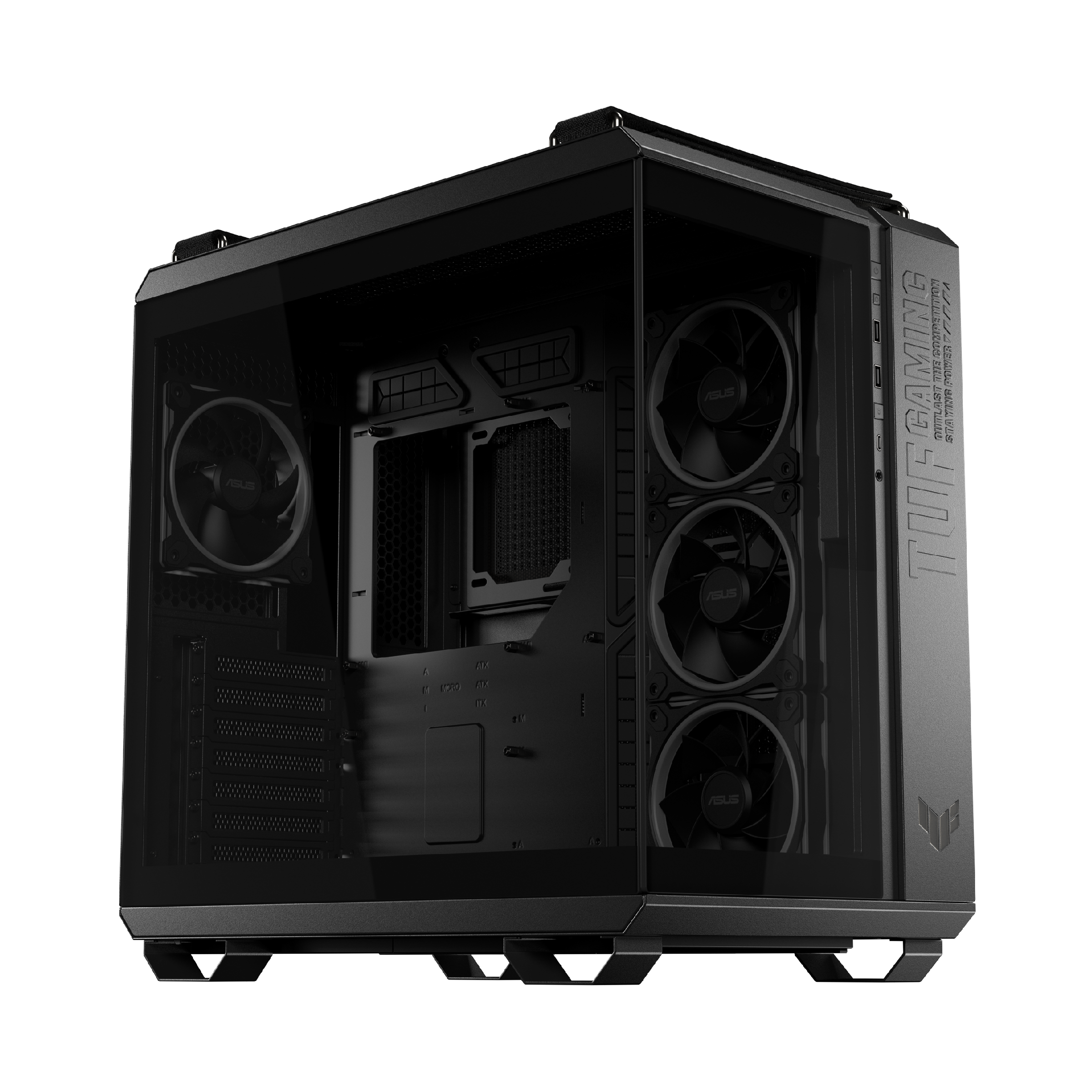 ASUS GEH TUF GAMING GT502 HORIZON TG ARGB BLACK