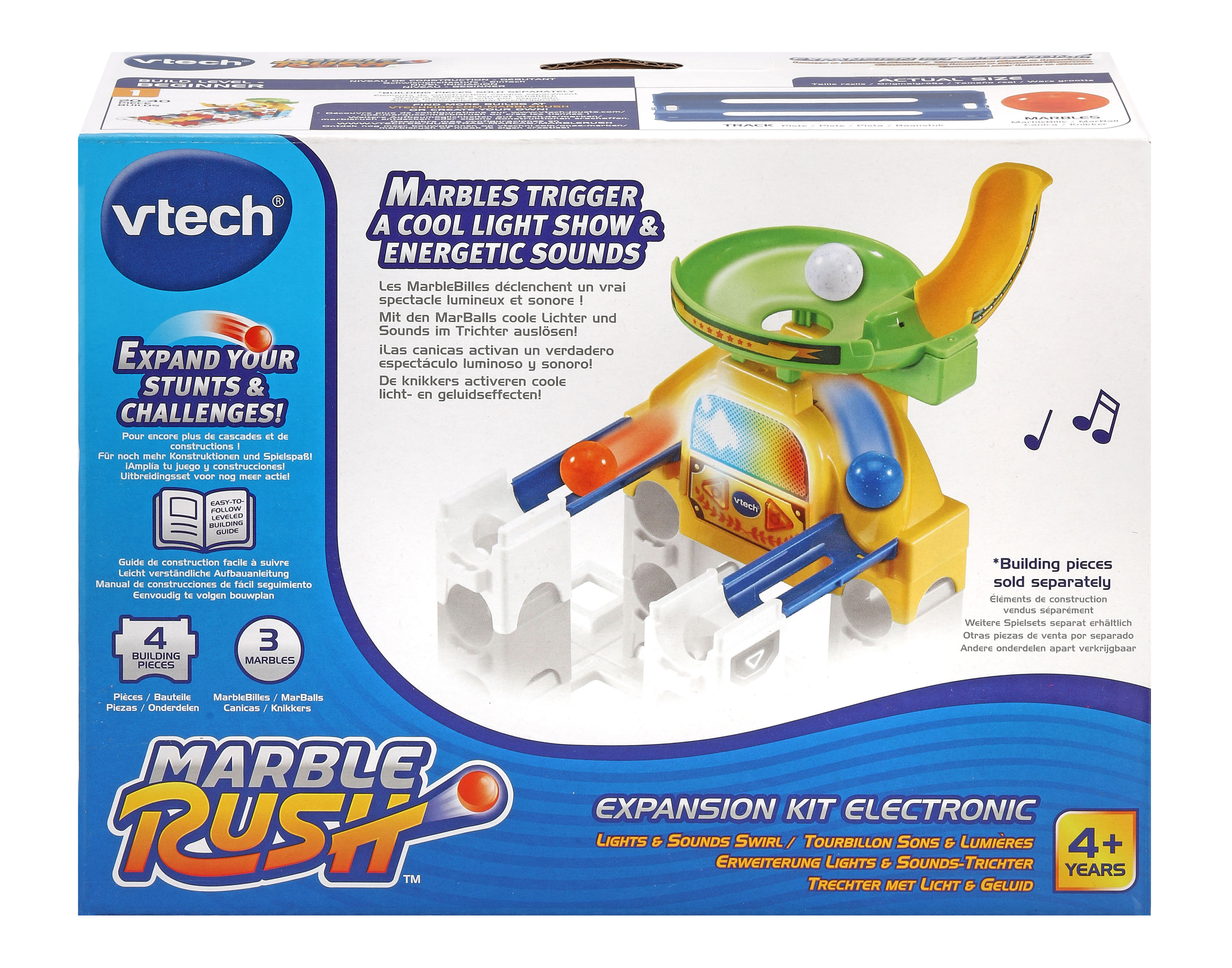Marble Rush - Erweiterung Lights&Sounds-Trichter, Bahn