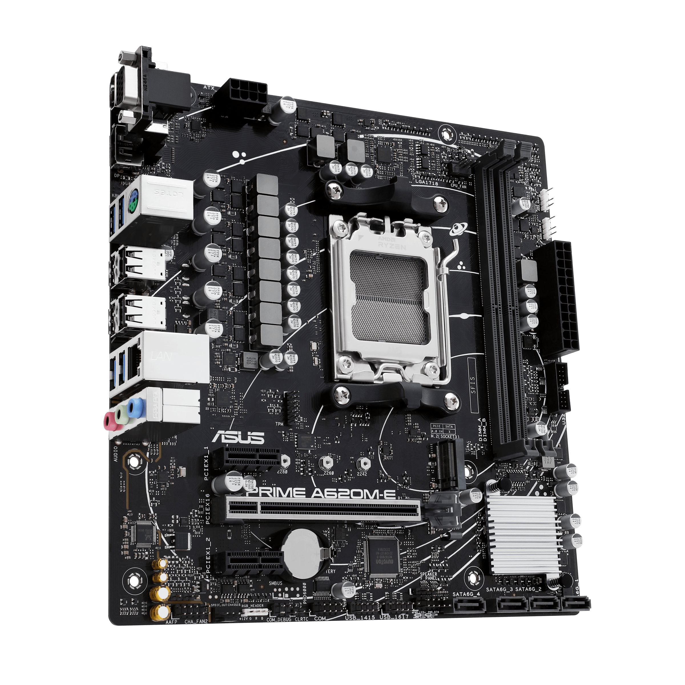 ASUS PRIME A620M-E-CSM AM5 2xDDR5 mATX MB 4xSATA 1xM.2