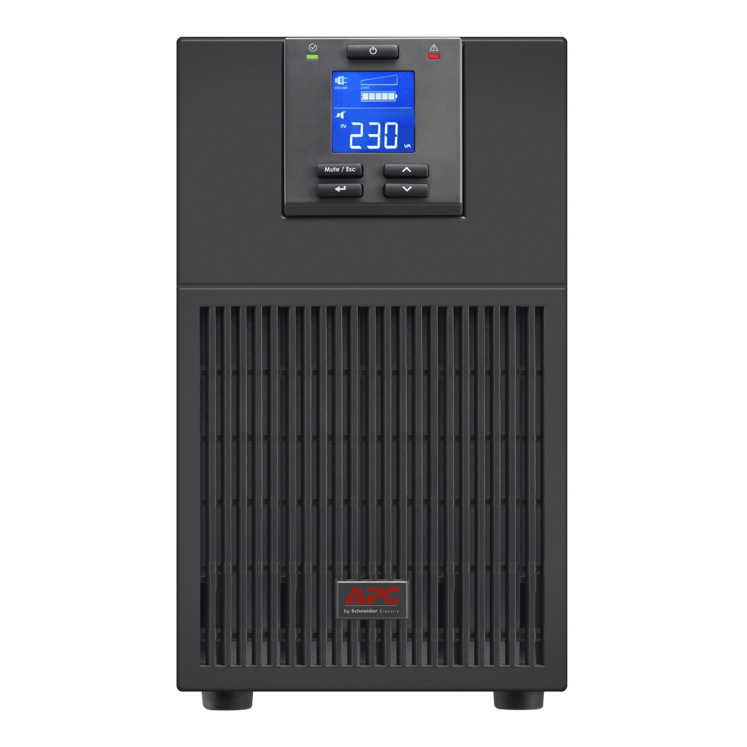 APC Easy UPS On-Line UPS tower AC 220/230/240V 900Watt 1000VA 1-phase lead acid USB serial oc 3 PFC Europe BK RAL 7010