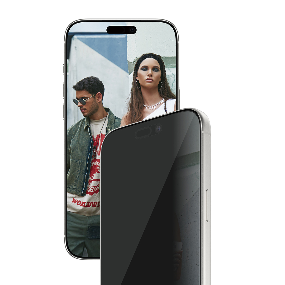 SAFE. BY PRIVACY SCREEN PROTECT MAX ULTRA-WIDE FIT W. EASYALIGNE