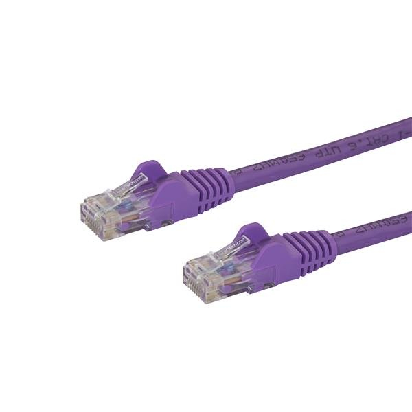 7M PURPLE CAT6 PATCH CABLE SNAGLESS ETHERNET CABLE - UTP