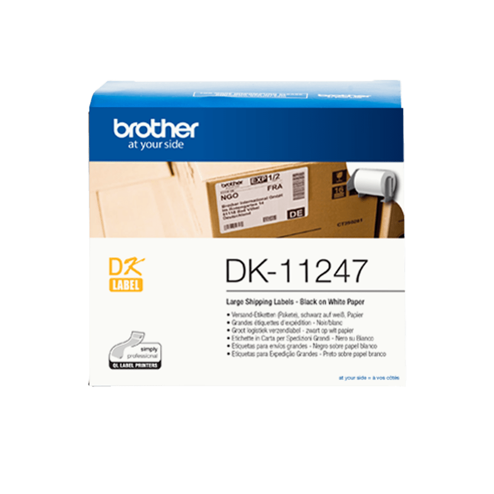 SHIPPING LABELS (180 PCS./ROLL) 103 X 164 DK11247