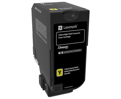 CORPORATE-TONER CARTR. YELLOW 12K PAGES F. CS725