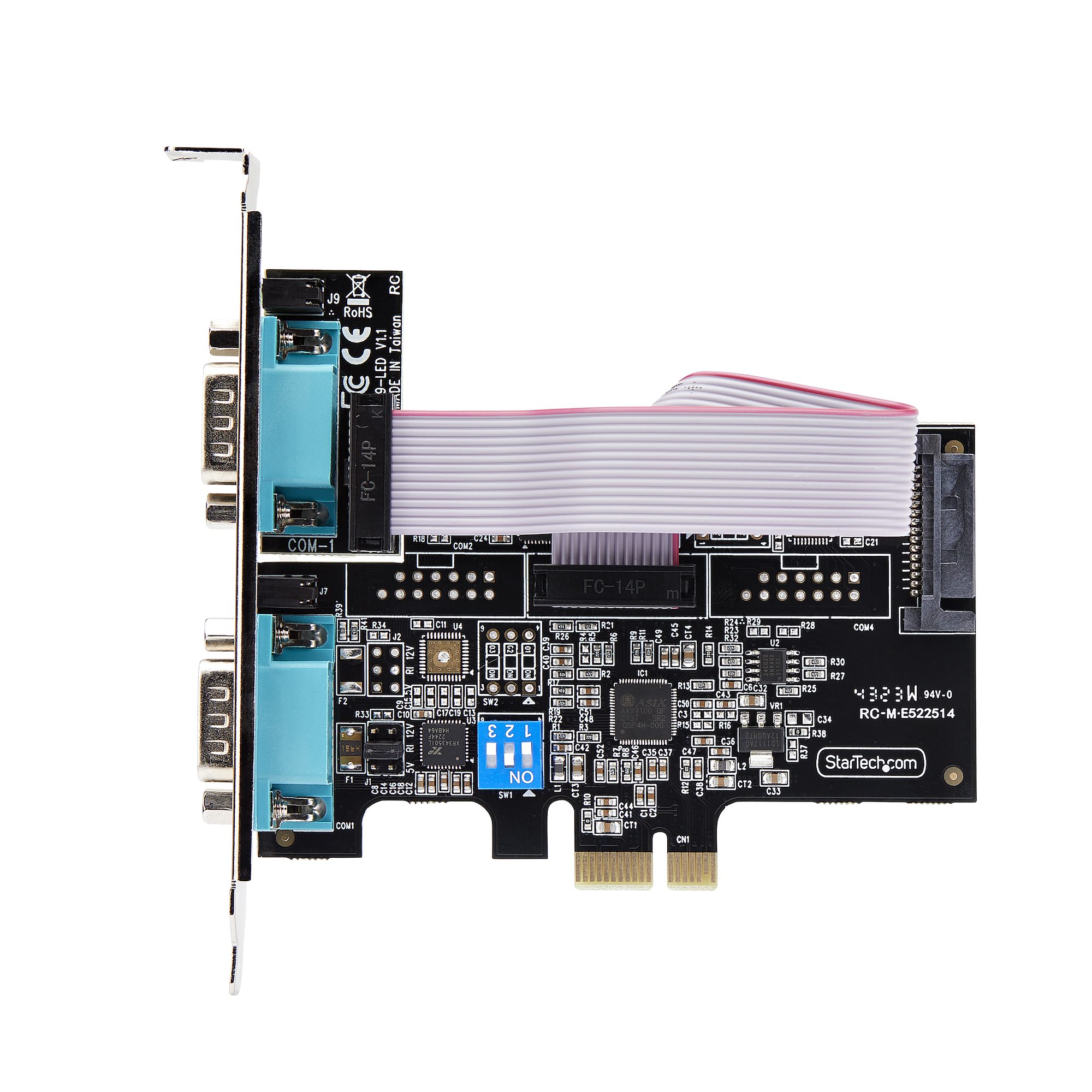 2-PORT SERIAL PCIE CARD .