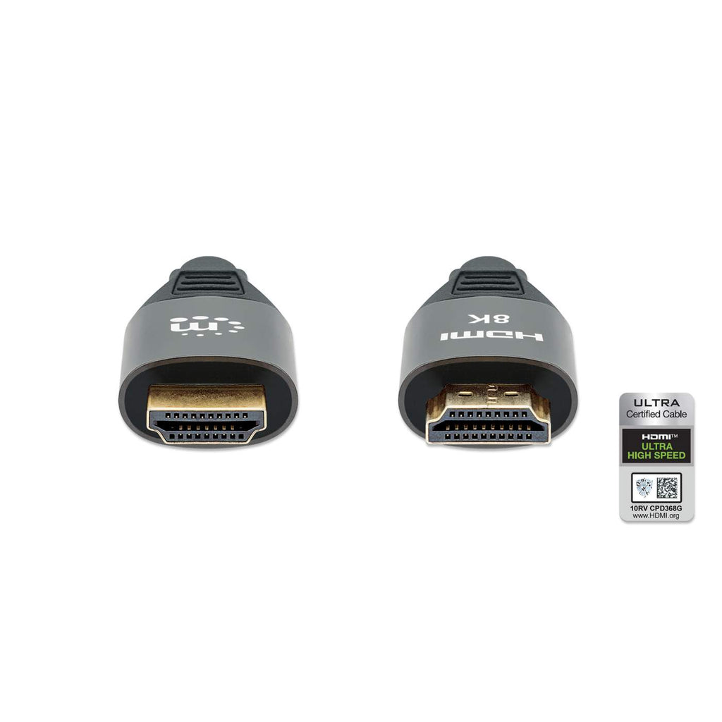 MANHATTAN 8K@60Hz HDMI-Kabel mit Ethernet-Kanal St./St. 3m