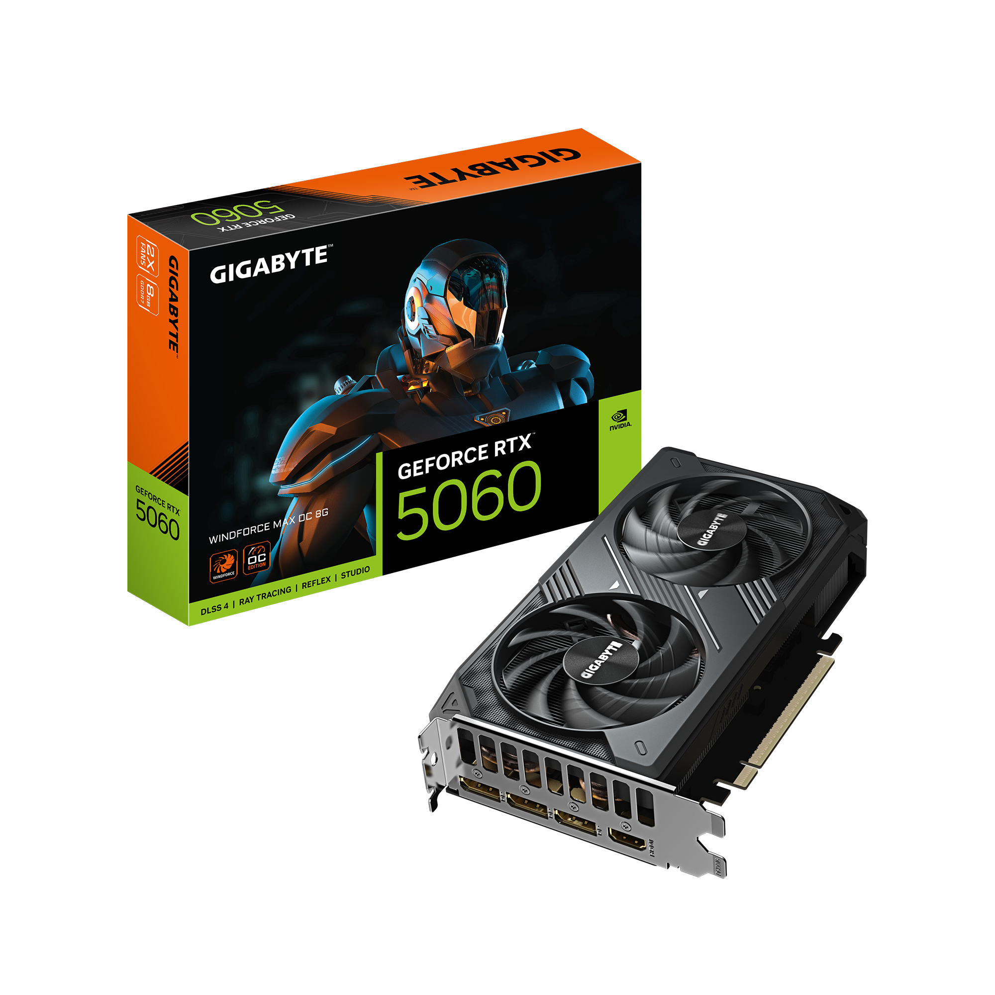 GeForce RTX 5060 WINDFORCE MAX OC 8G, Grafikkarte