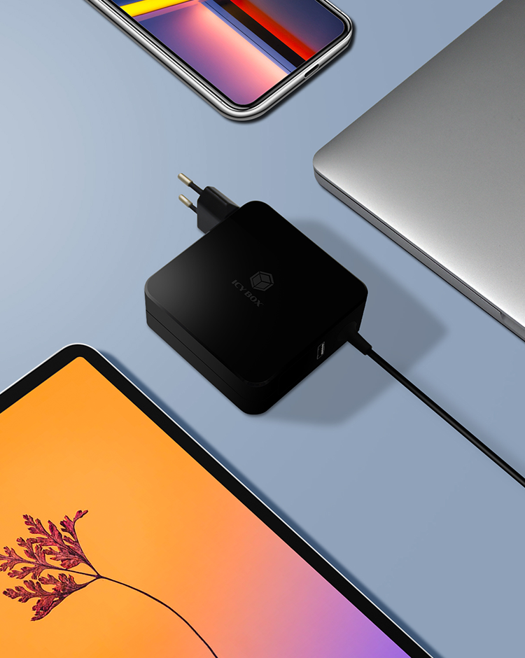 Steckerladegerät IcyBox für USB Power Delivery IB-PS101-PD