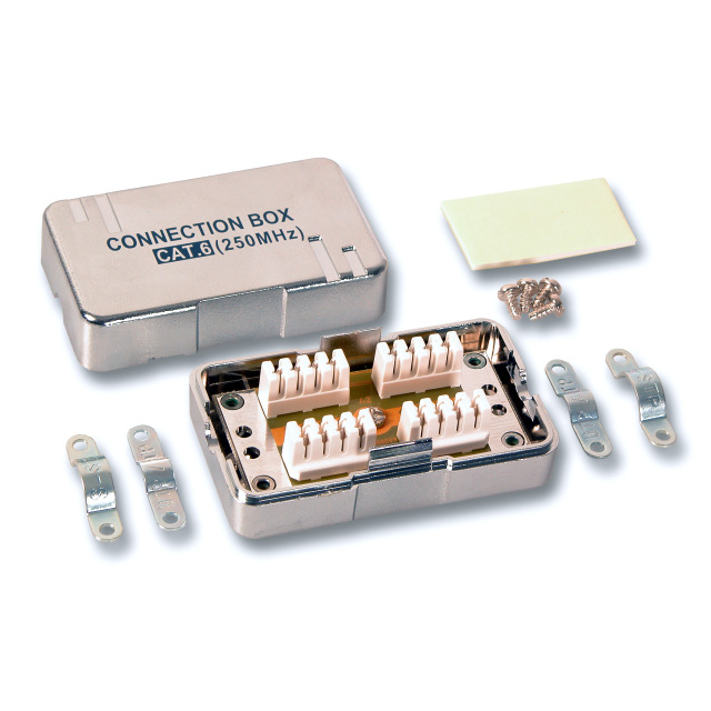 EFB Verbindungsmodul Cat6 fuer Twisted Pair bis zu 250 MHz voll geschirmt innen metallisiert