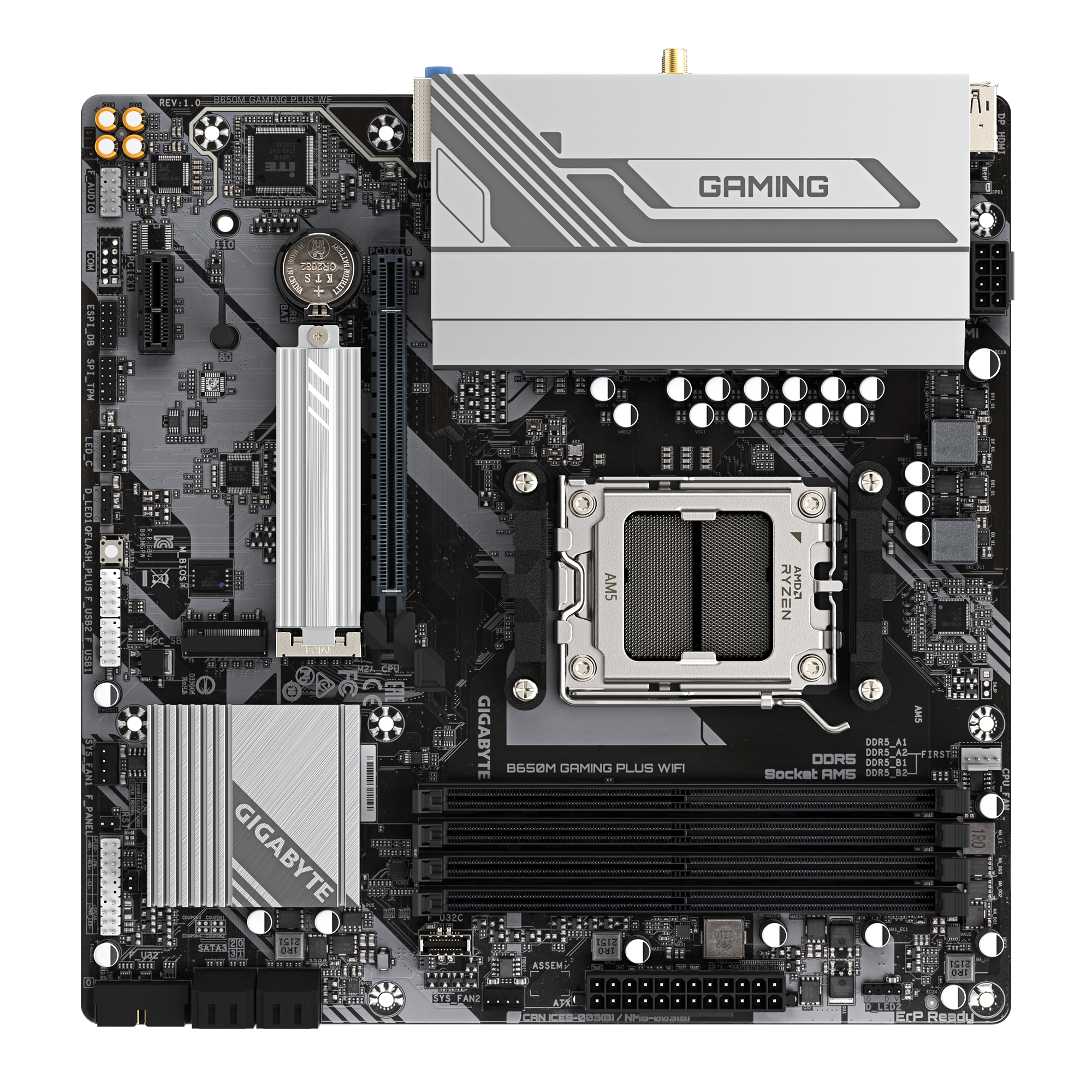 Gigabyte B650M Gaming Plus WF (B650,AM5,mATX,DDR5)