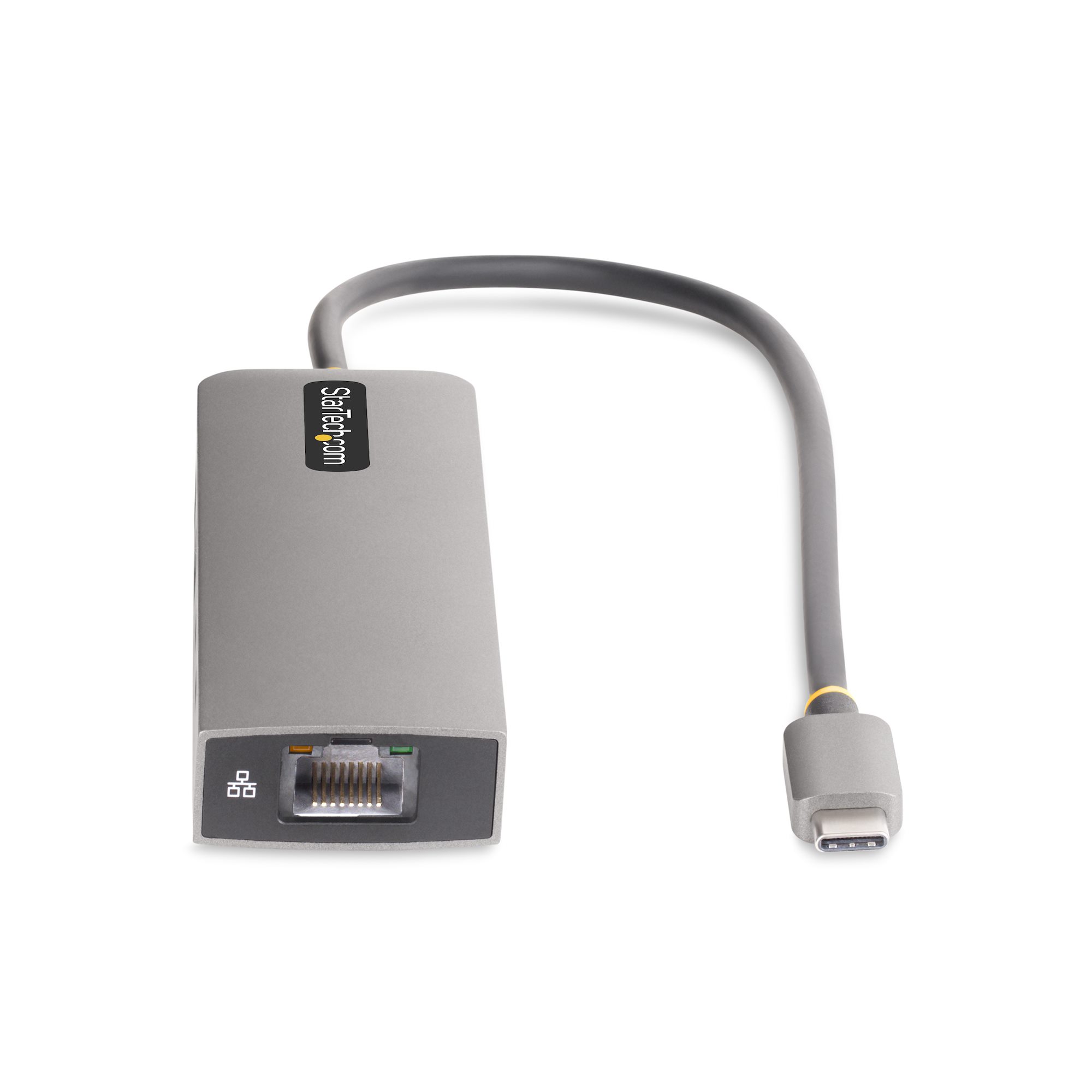 3-PORT USB-C HUB 2.5GBE PD 100W POWER DELIVERY PASSTHROUGH