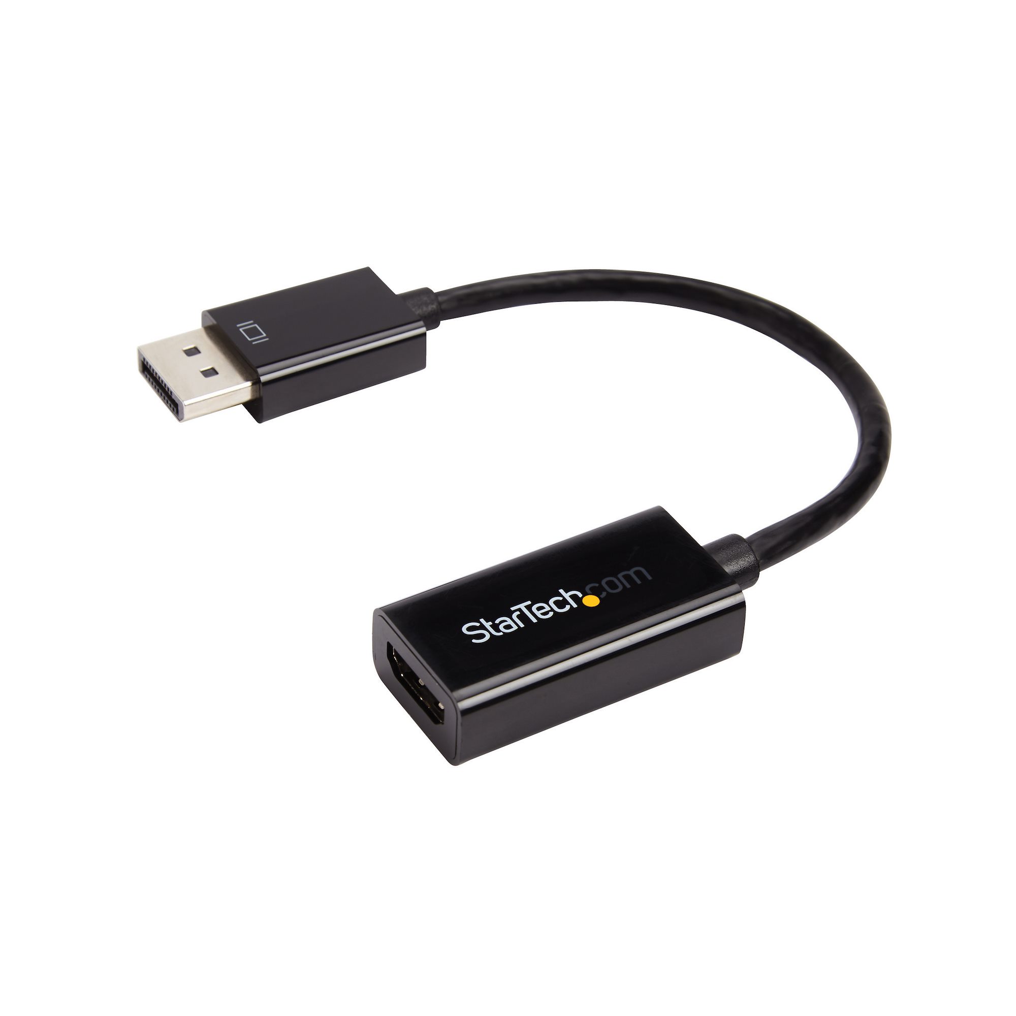 STARTECH.COM DisplayPort auf HDMI 4k - 30Hz Adapter - DP 1.2 zu HDMI Video und Audio aktiv Konverter