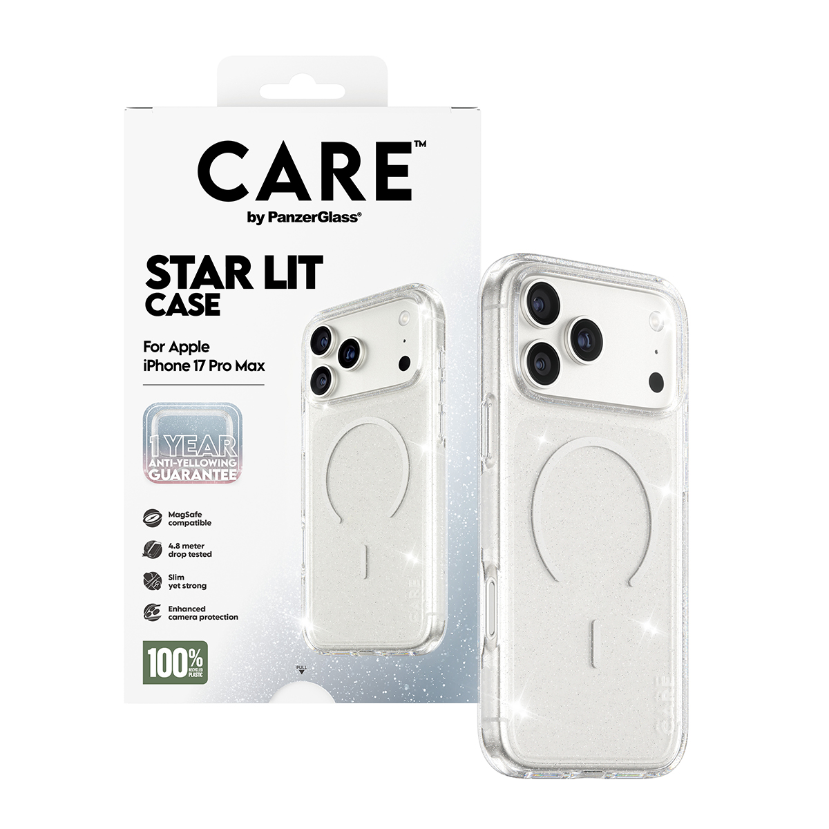 CARE BY FLAGSHIP CASE URBAN EXP W. WHITE MAGSAFE IPHONE 17 PRO M