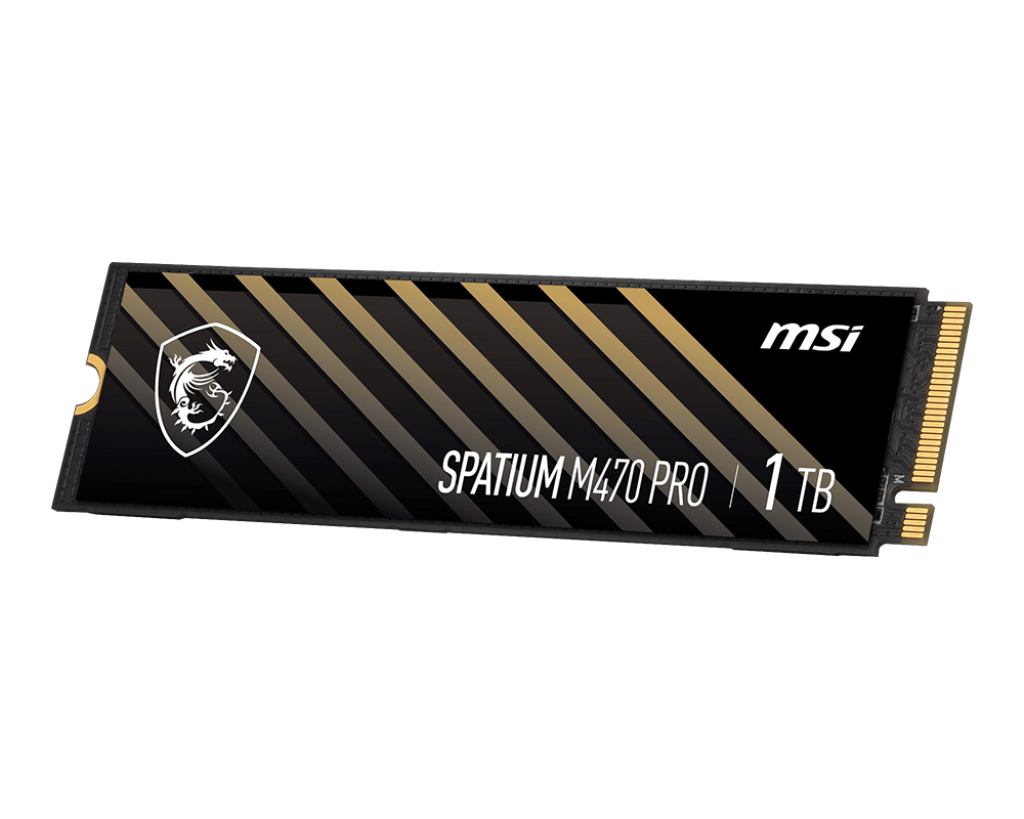 SSD 1TB MSI Spatium M470 Pro (M.2 2280) PCIe Gen4 x4 NVMe