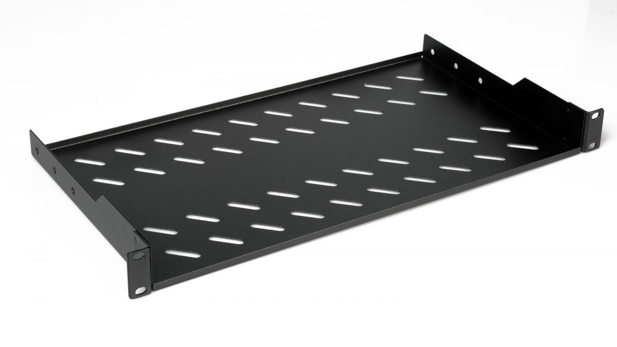 Equip 19 Fachboden fest für Serverschränke 25cm 1U schwarz