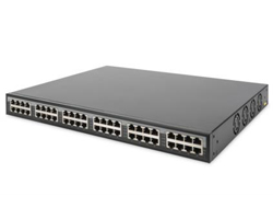 DIGITUS POE + Injector 24 Port Gigabit Professional 10G 370W