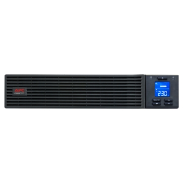 APC Easy UPS On-Line UPS Rack AC 220/230/240V 900Watt 1000VA 1-phase lead acid USB serial oc 3 PFC 2U Europe BK RAL 7010