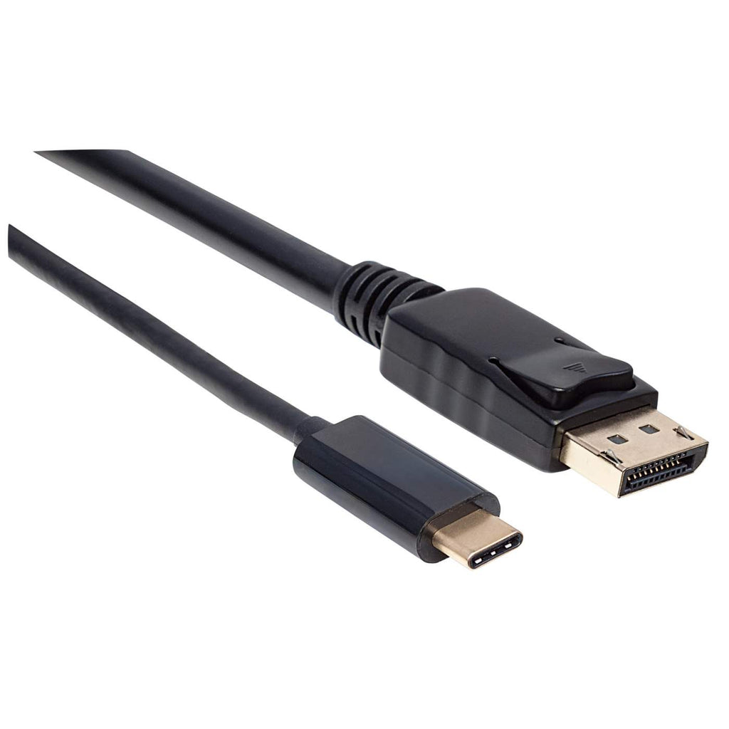 MANHATTAN USB Typ C auf DisplayPort-Adapterkabel 2m schwarz