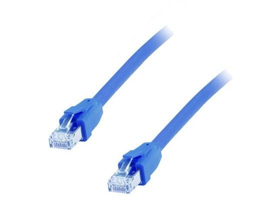 Equip Patchkabel Cat8.1 S/FTP 2xRJ45 3.00m blau LSZH Polybeutel