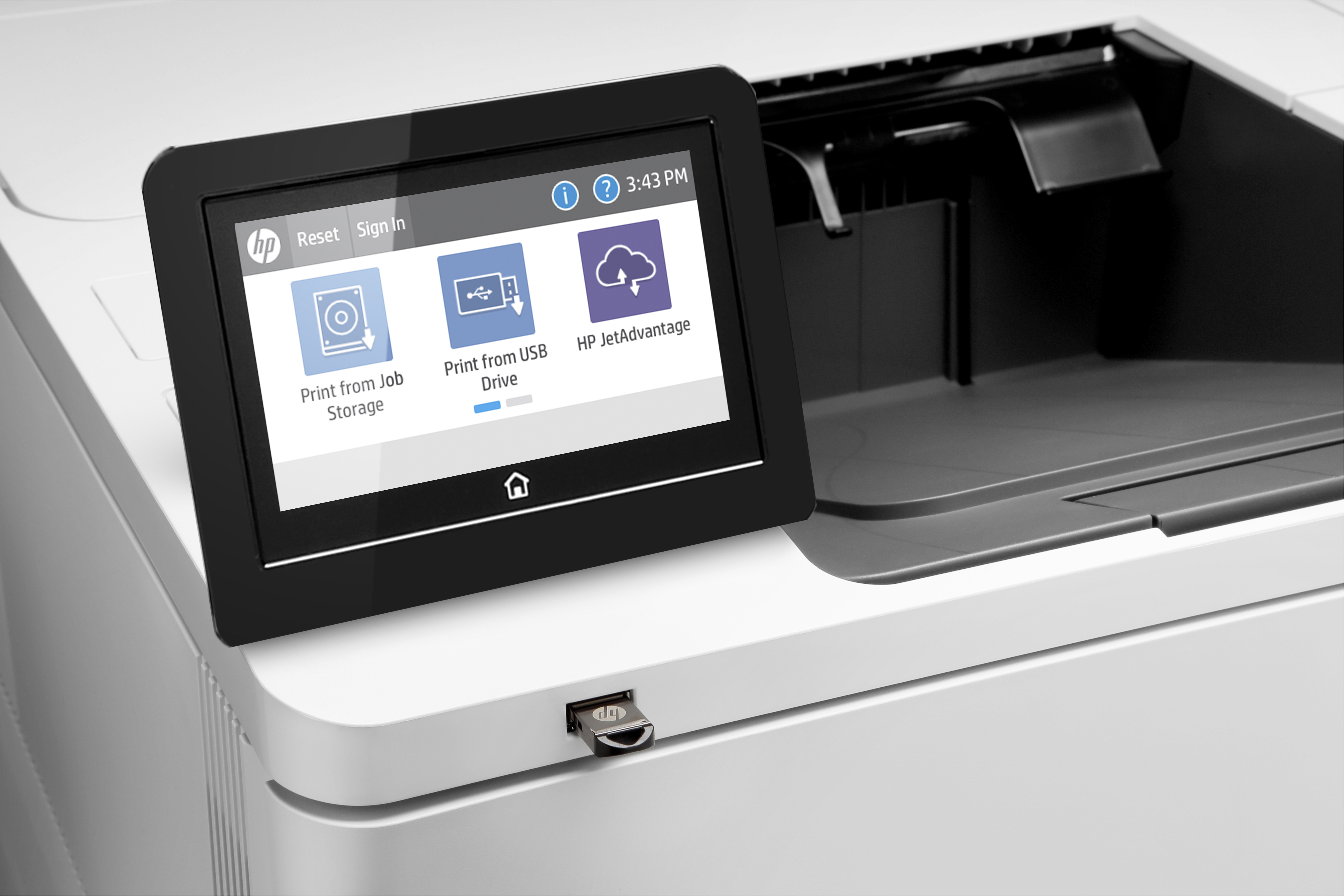 HP LaserJet Enterprise M612dn Printer Mono Duplex laser A4 1200x1200dpi 71ppm 650sheets USB LAN