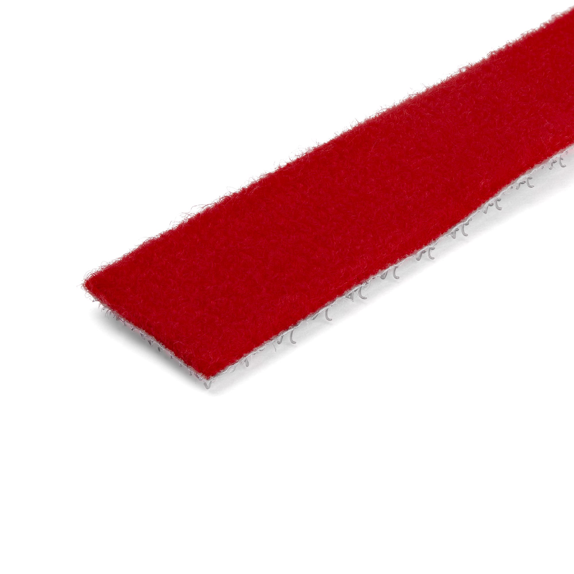 HOOK AND LOOP ROLL 25FT. - RED - RESUABLE