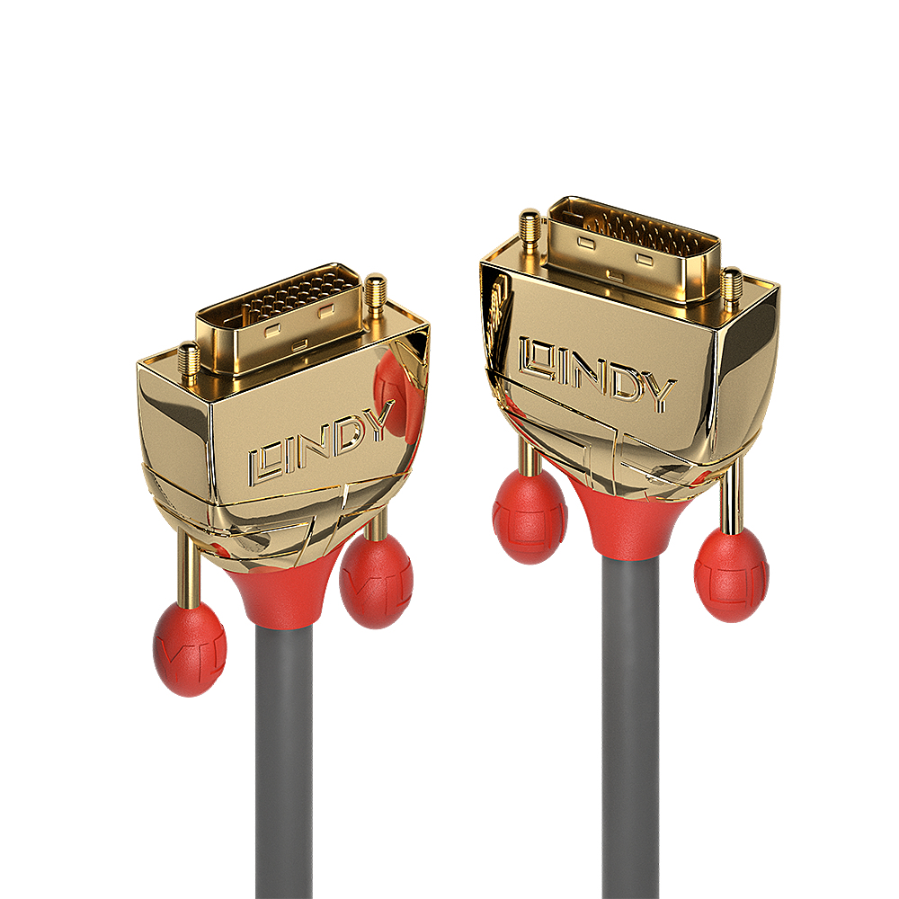 0.5M DVI-D DUAL LINK KABEL GOLD LINE