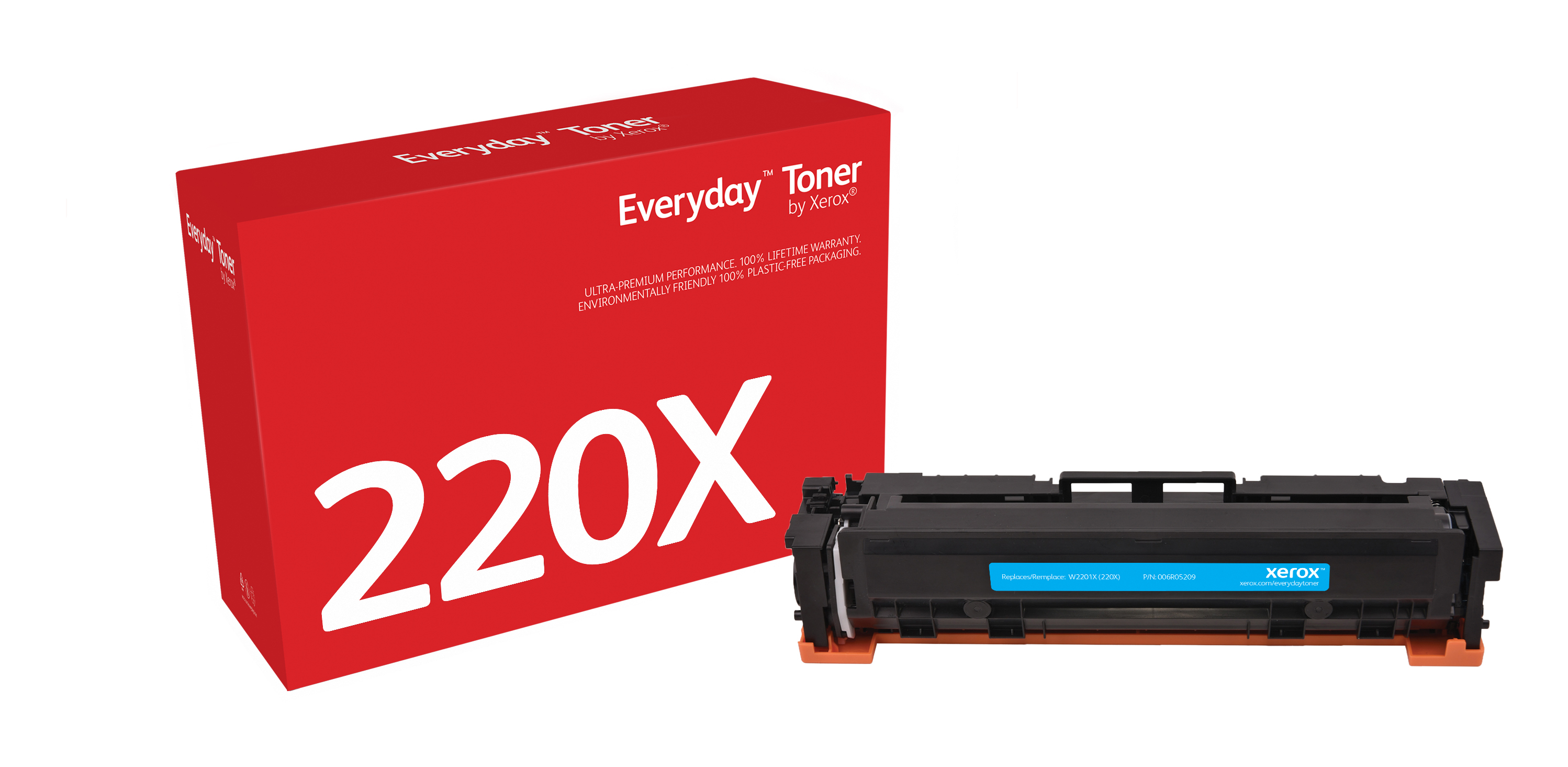 EVERYDAY CYAN TONER REPLACES HP 220X (W2201X) HIGH CAPACITY