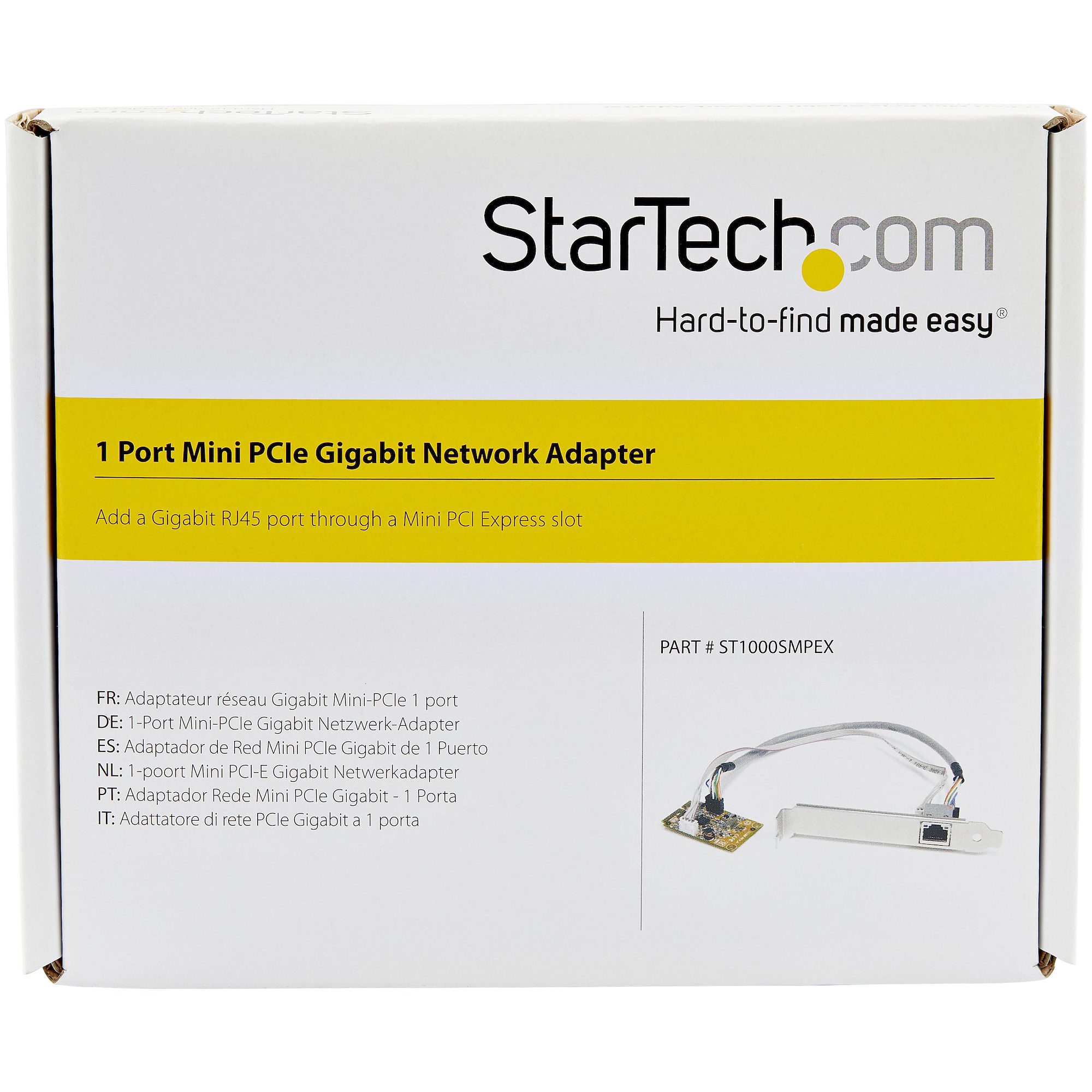 StarTech.com Mini PCI Express Gigabit Ethernet Netzwerkkarte 1000Mbit/s