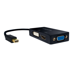 Logilink 4K Mini DisplayPort 1.2 zu DVI/HDMI/VGA Adapter