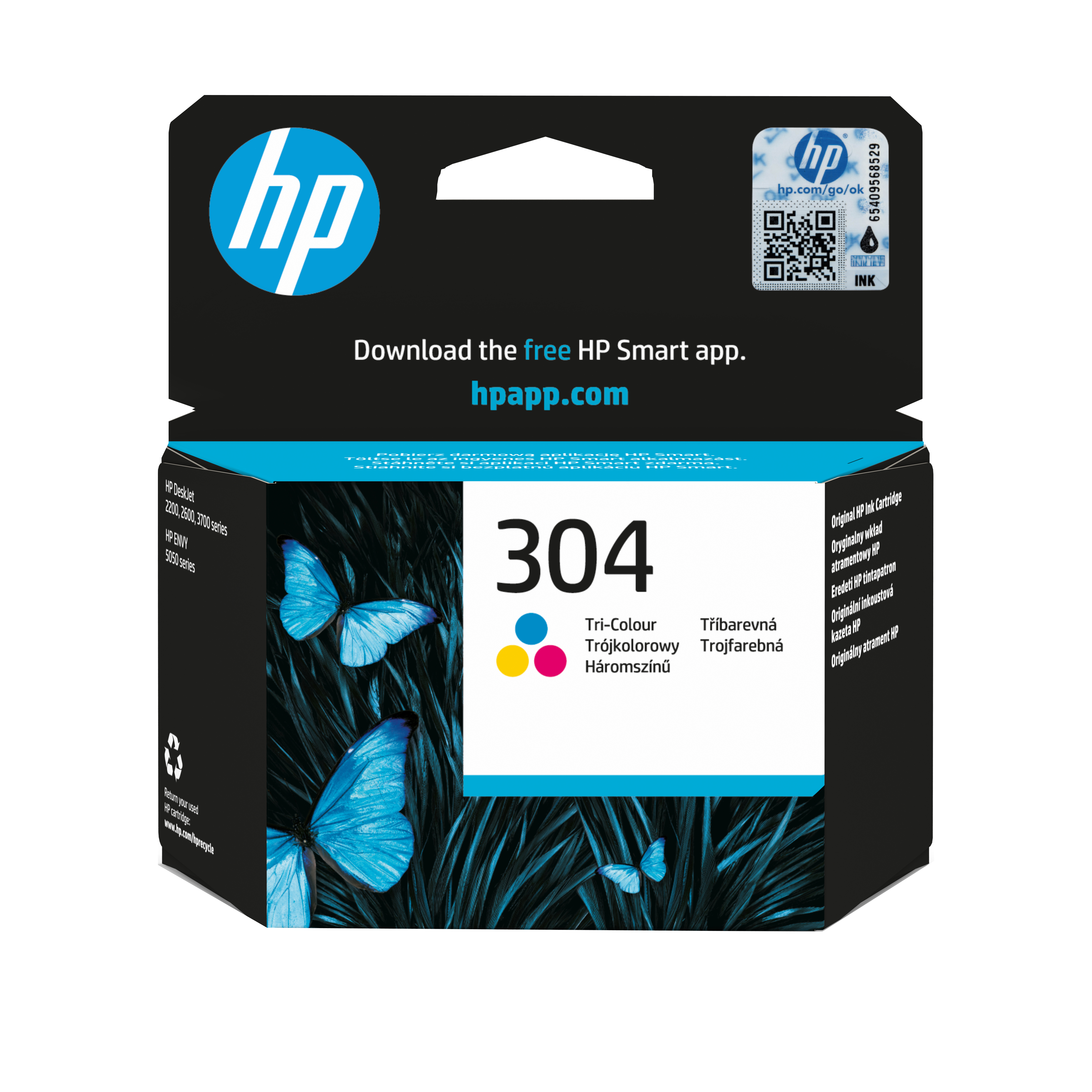 HP 304 Dreifarbg Tintenpatrone
