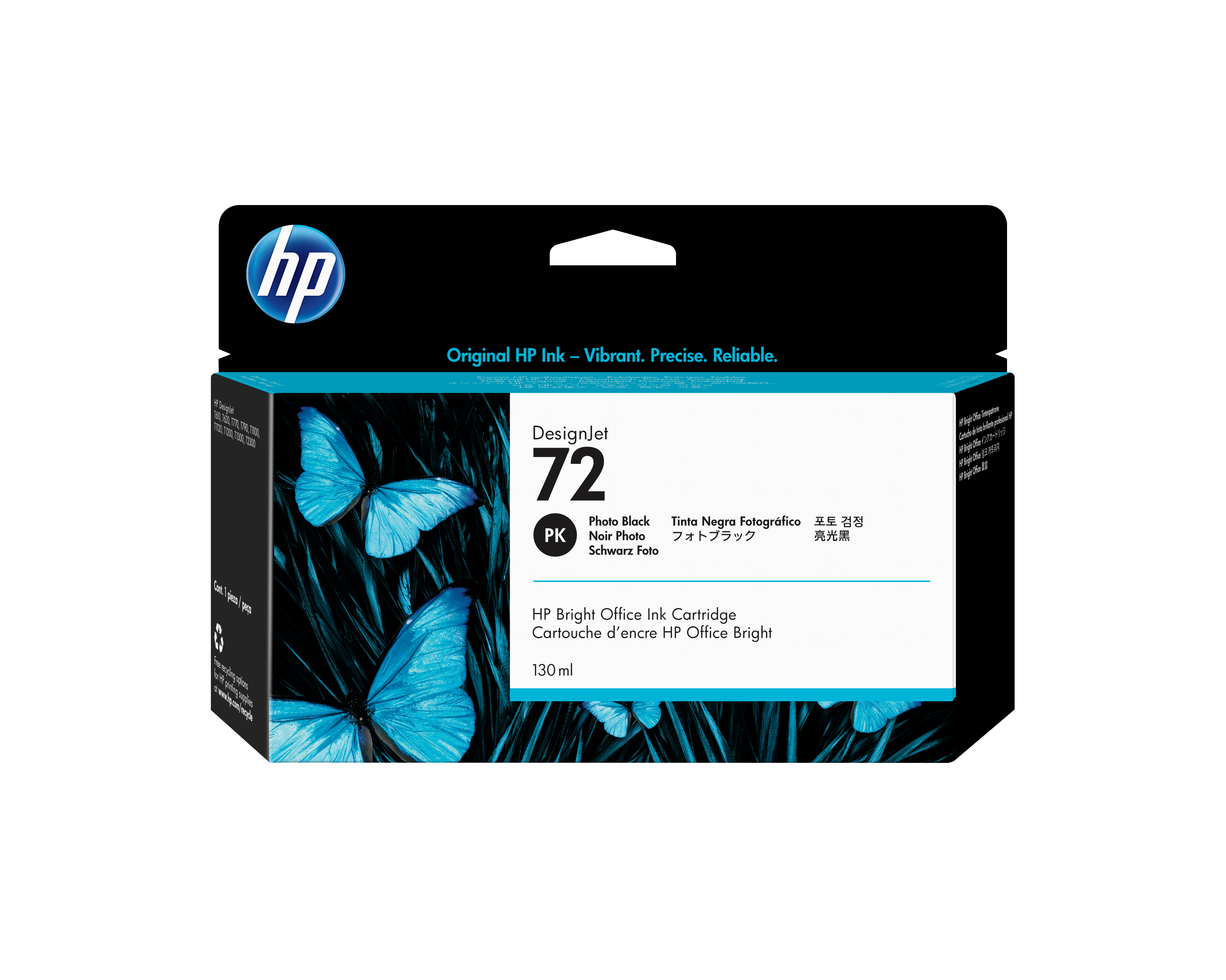 HP 72(C9370A) Foto schwarz Druckerpatrone