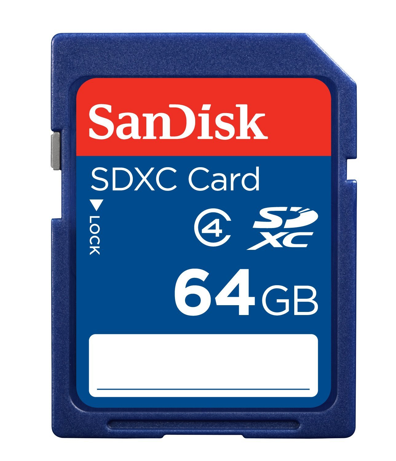 SANDISK 64GB SDXC CLASS 4 MEMORY CARD