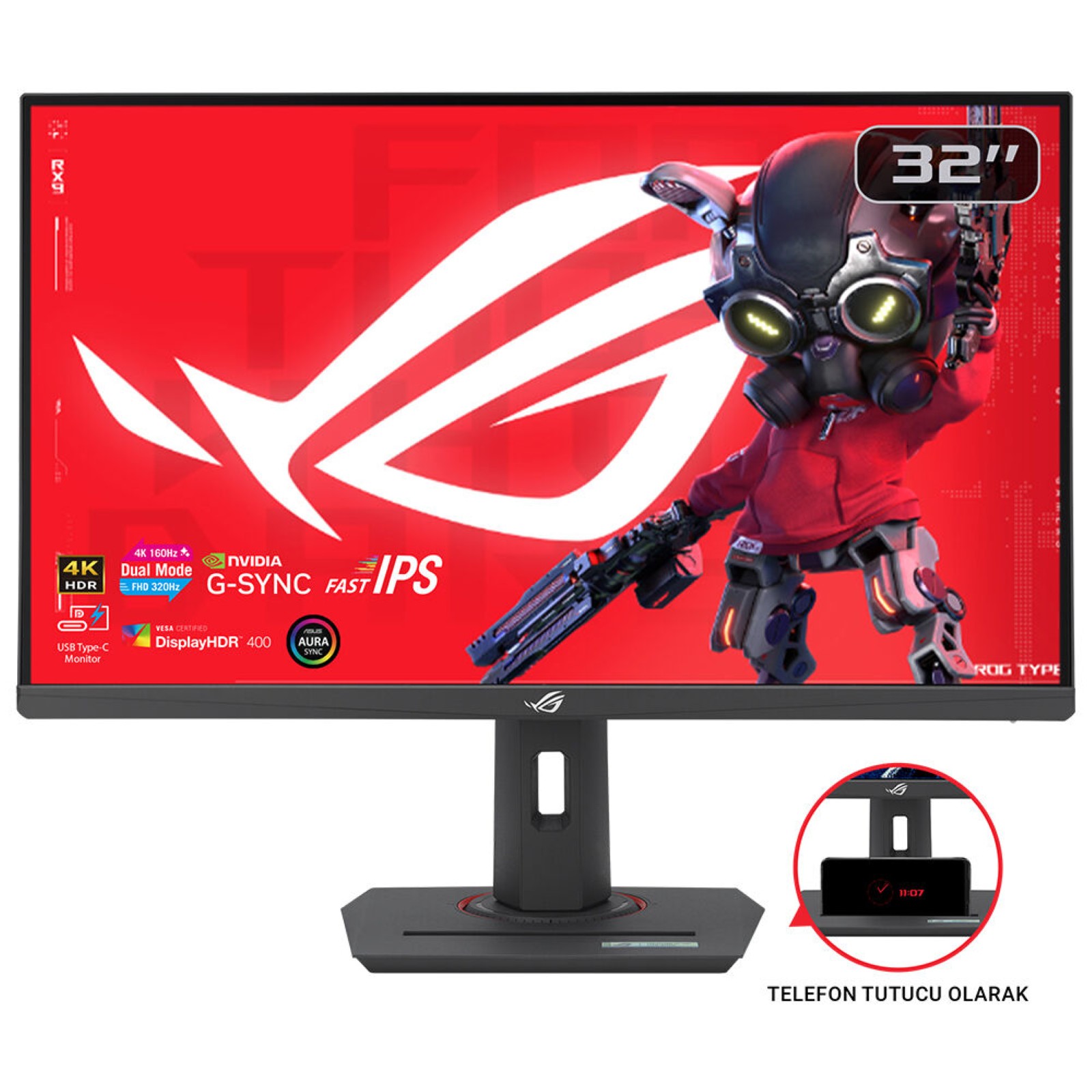 ROG Strix XG32UCG, Gaming-Monitor